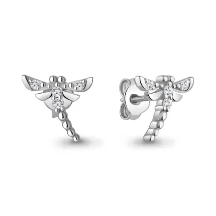 49386 Серьги из Серебра с фианитами