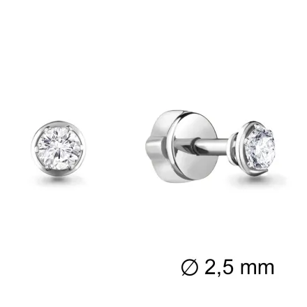 941358 Серьги из Золота с бриллиантами