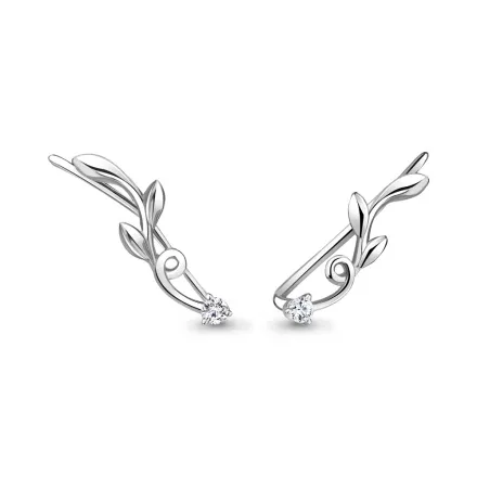 45019 Серьги из Серебра с фианитами