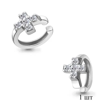 49316 Серьга из Серебра с фианитами