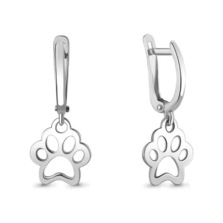 36097 Серьги из Серебра из коллекции "Happy"