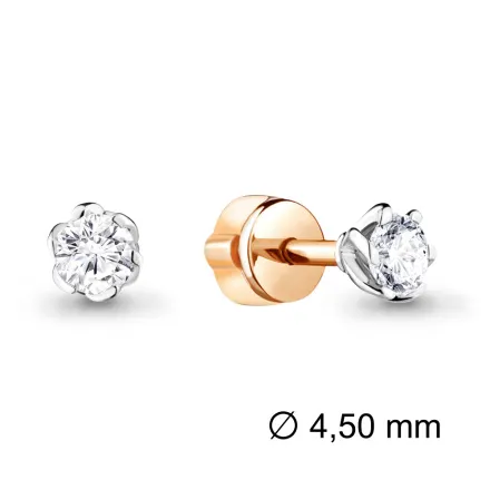 941373к Серьги из Золота с бриллиантами