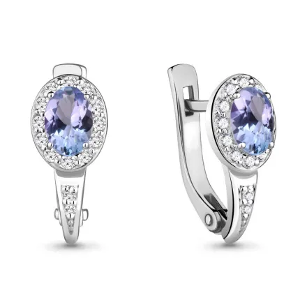 942790А Серьги из Серебра из коллекции "Breeze"
