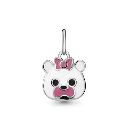 15042 Подвеска из серебра с эмалью из коллекции "Happy"