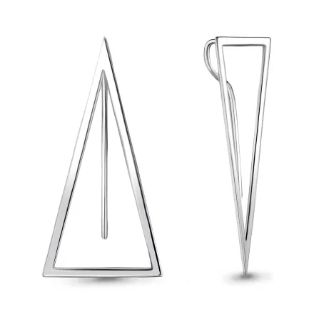 36089 Серьги из Серебра из коллекции "Geometry"