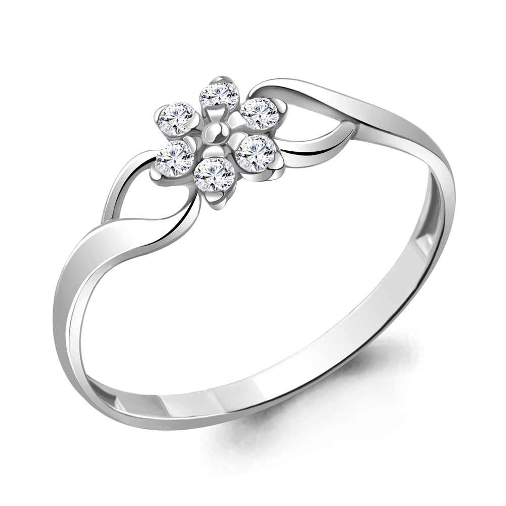 68732А Кольцо из Серебра с фианитами