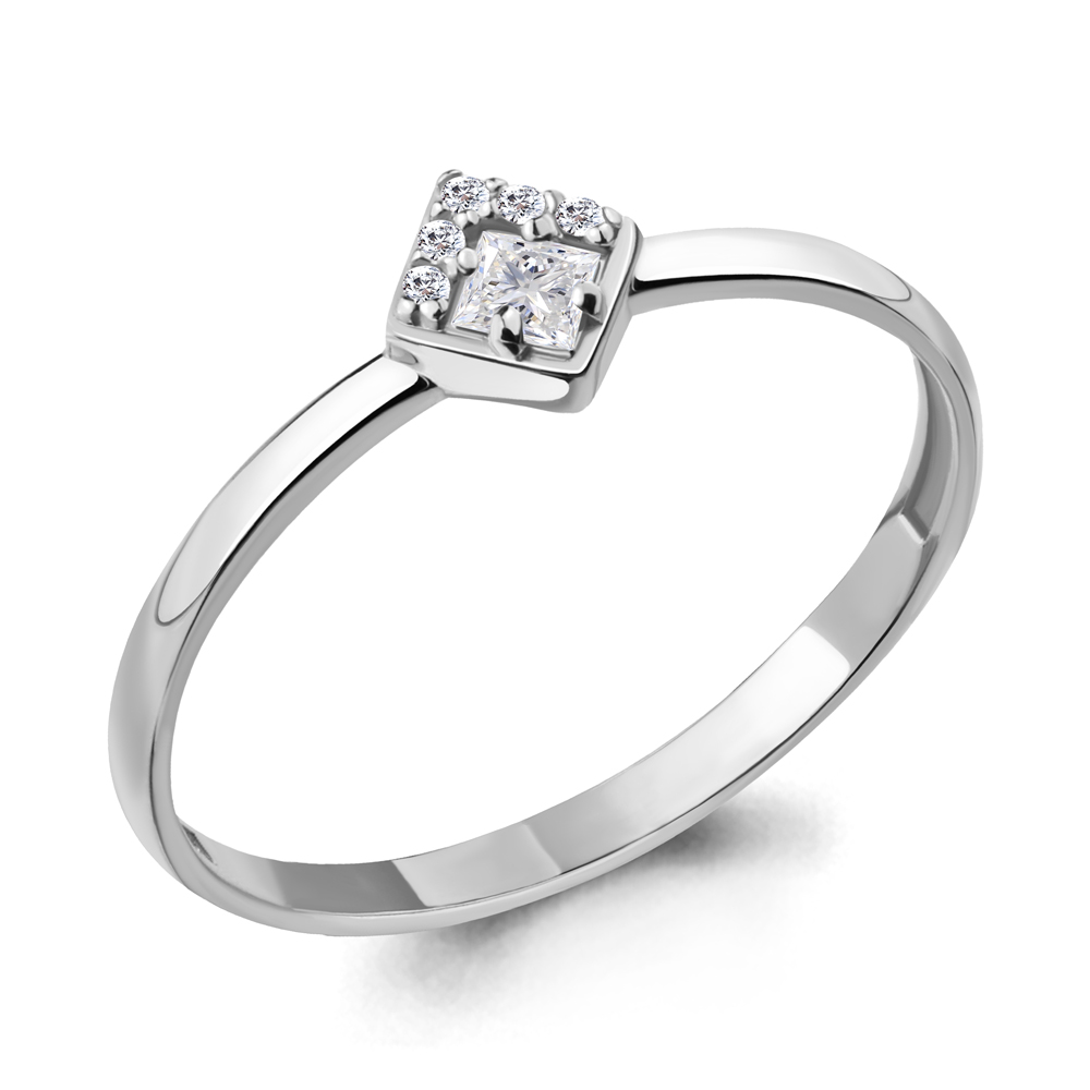 68499 Кольцо из Серебра с фианитами