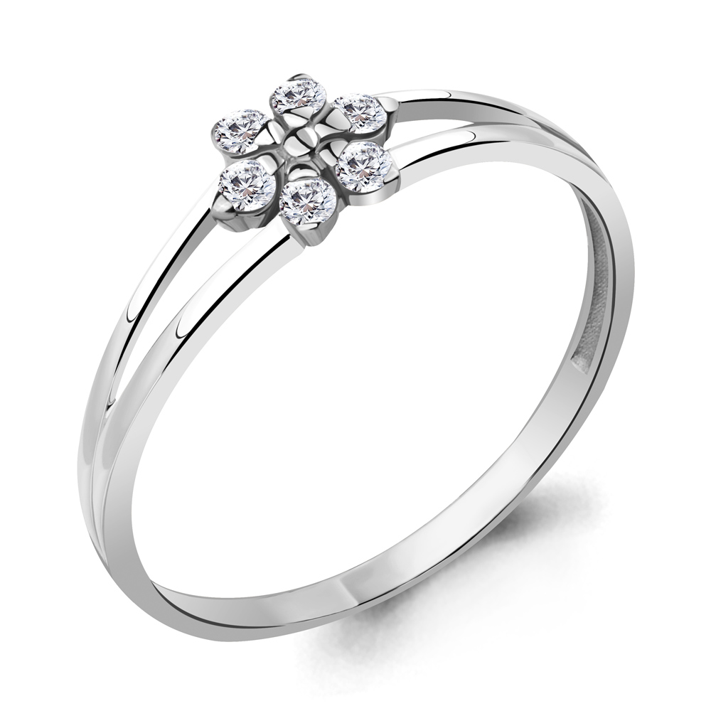 68729А Кольцо из Серебра с фианитами