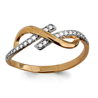 63434А Кольцо из Серебра с фианитами