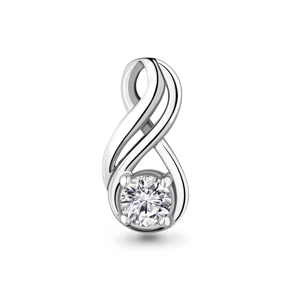 235151 Подвеска из Серебра с фианитом