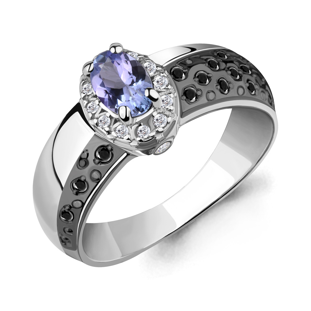 963990АЧ Кольцо из Серебра из коллекции "Breeze"