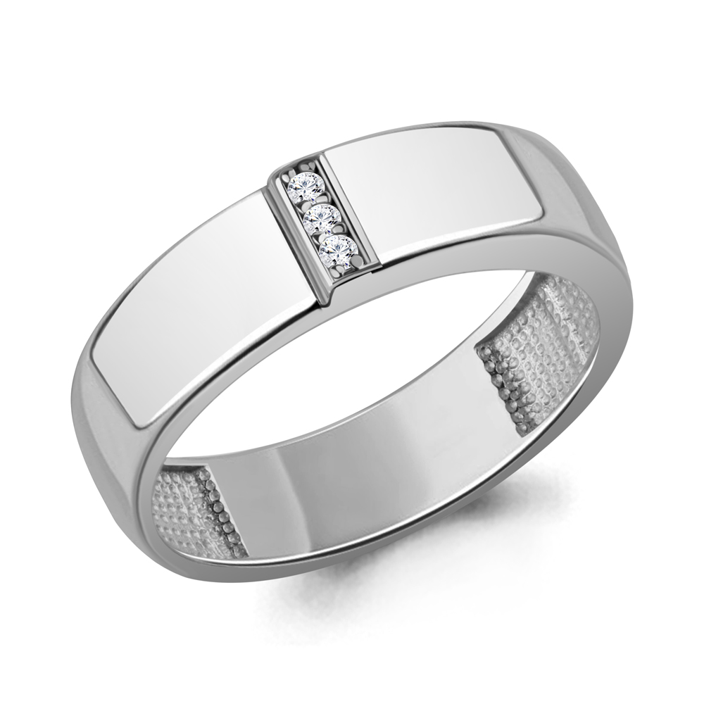 060303 Кольцо из Серебра с бриллиантами