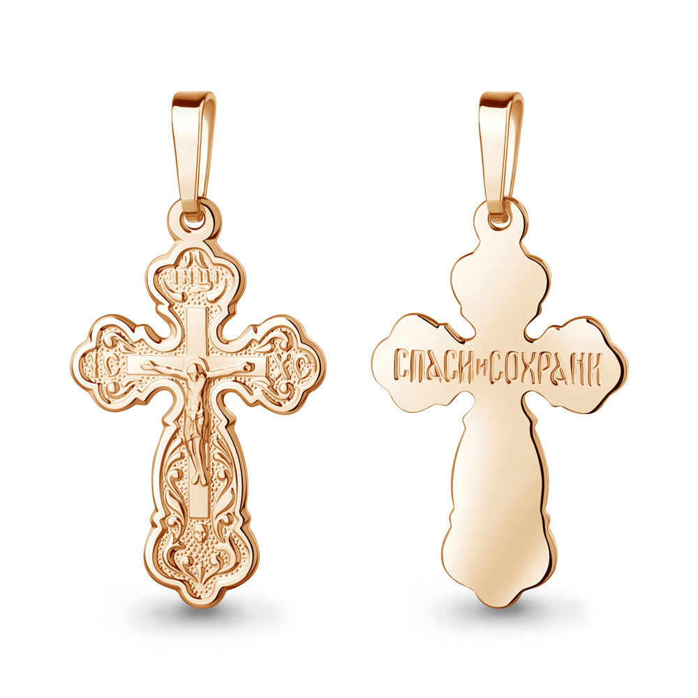 10437 Крест из Золота