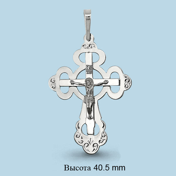 14566 Крест из Серебра