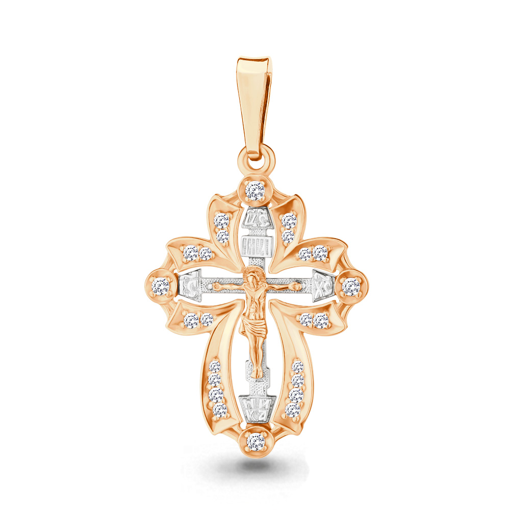 20495А Подвеска из Золота с фианитами