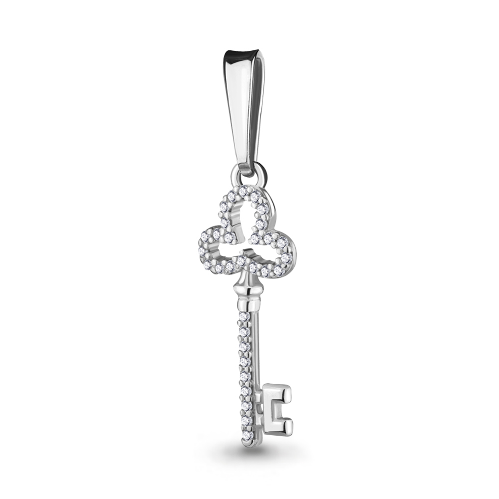 21182А Подвеска из Серебра с фианитами
