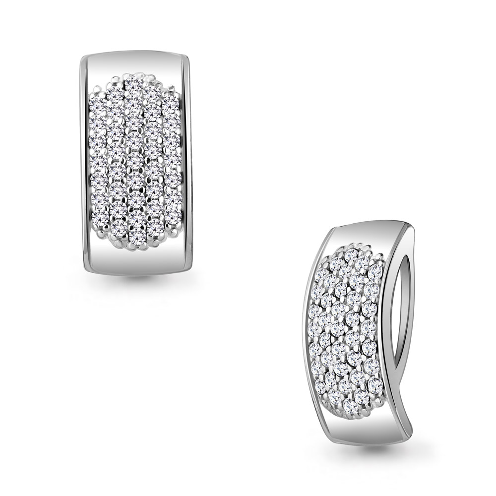 21204А Подвеска из Серебра с фианитами