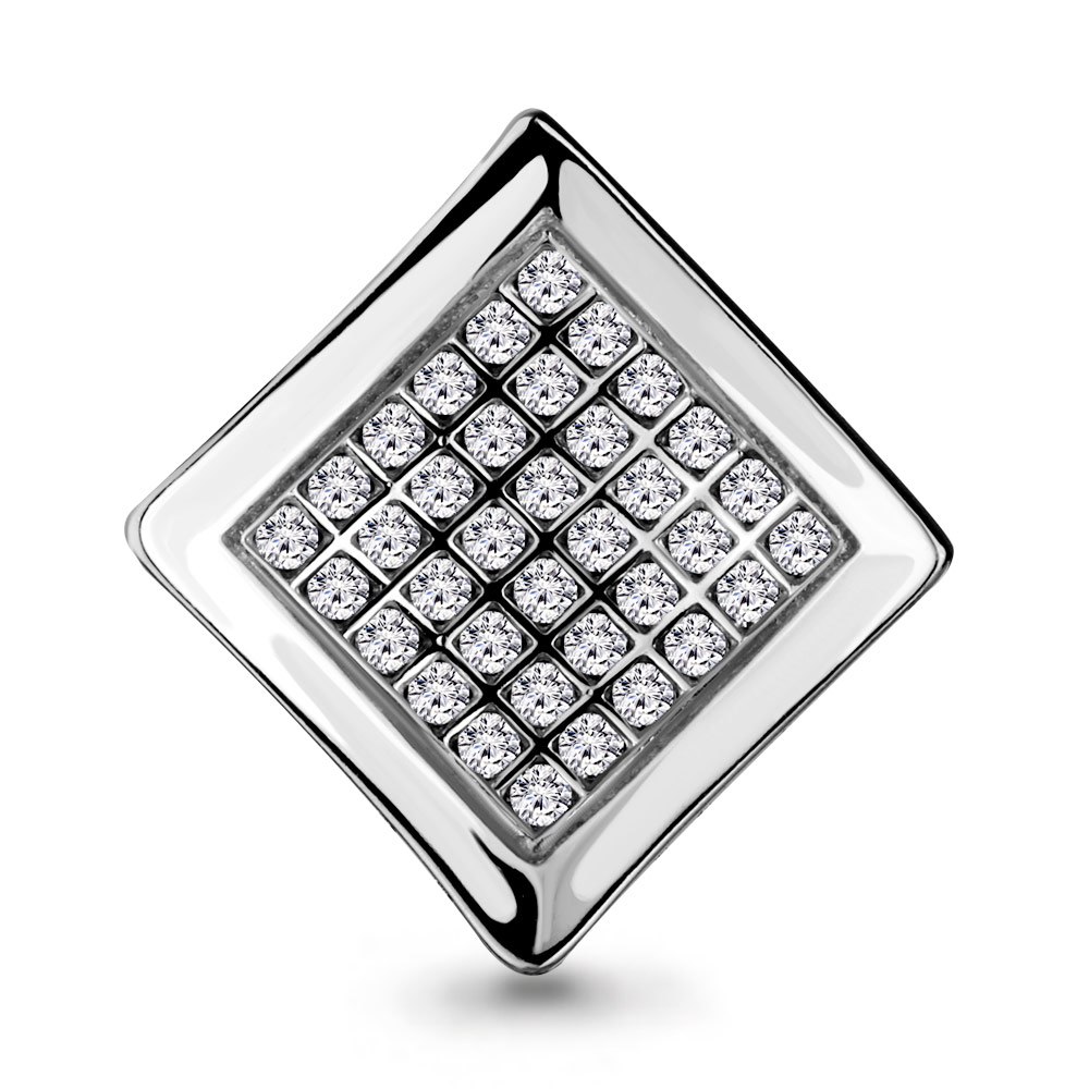 21366А Подвеска из Серебра с фианитами