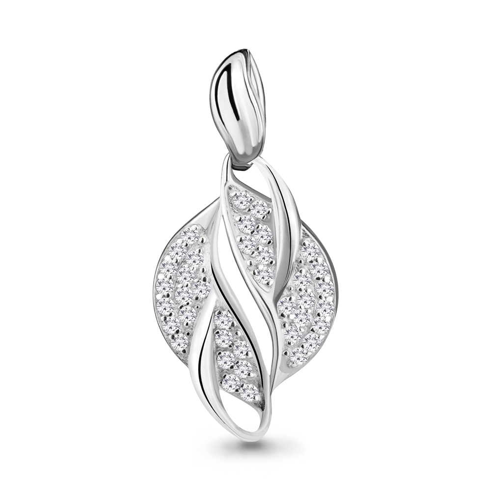21403А Подвеска из Серебра с фианитами