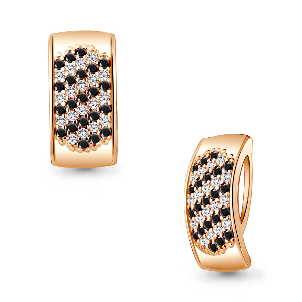 22656Ч Подвеска из Золота с нанокристаллами, фианитами