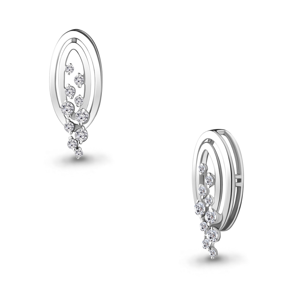 22725А Подвеска из Серебра с фианитами