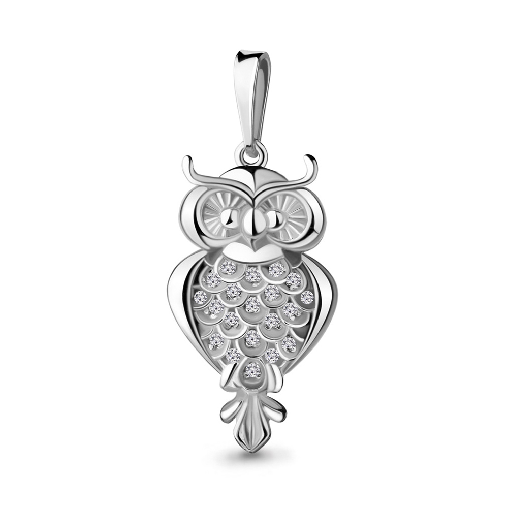 22886А Подвеска из Серебра с фианитами