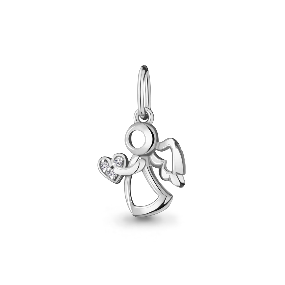 23183А Подвеска из Серебра с фианитами