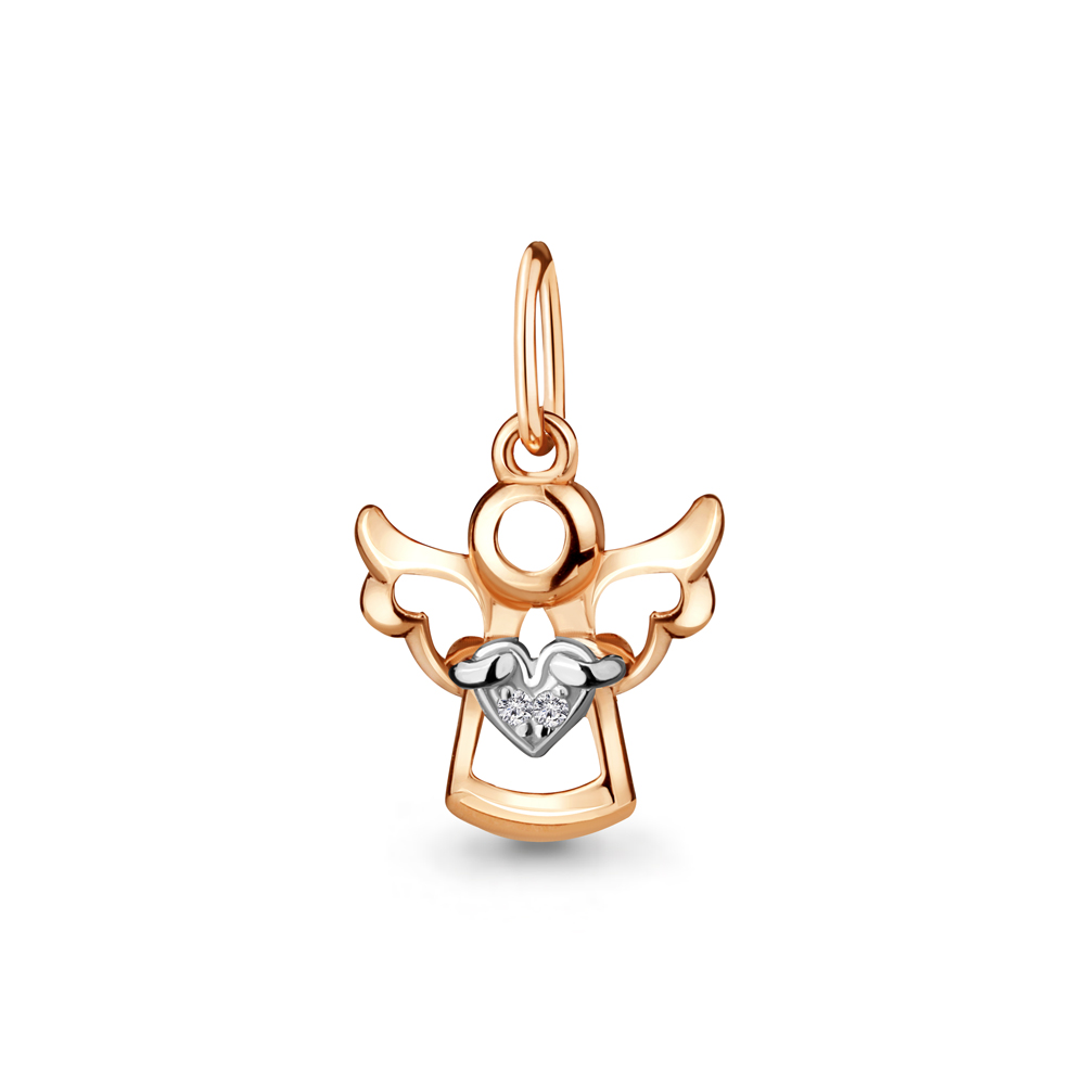 23184 Подвеска из Золота с фианитами