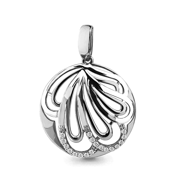 23315А Подвеска из Серебра с фианитами