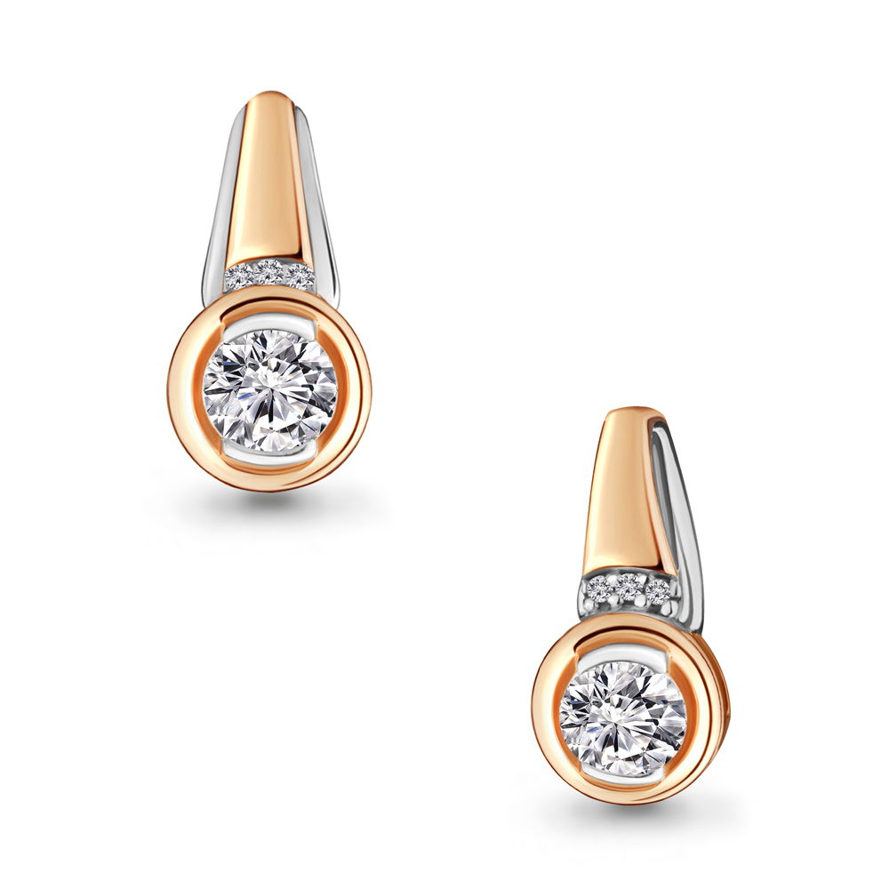 236301А Подвеска из Золота с фианитами