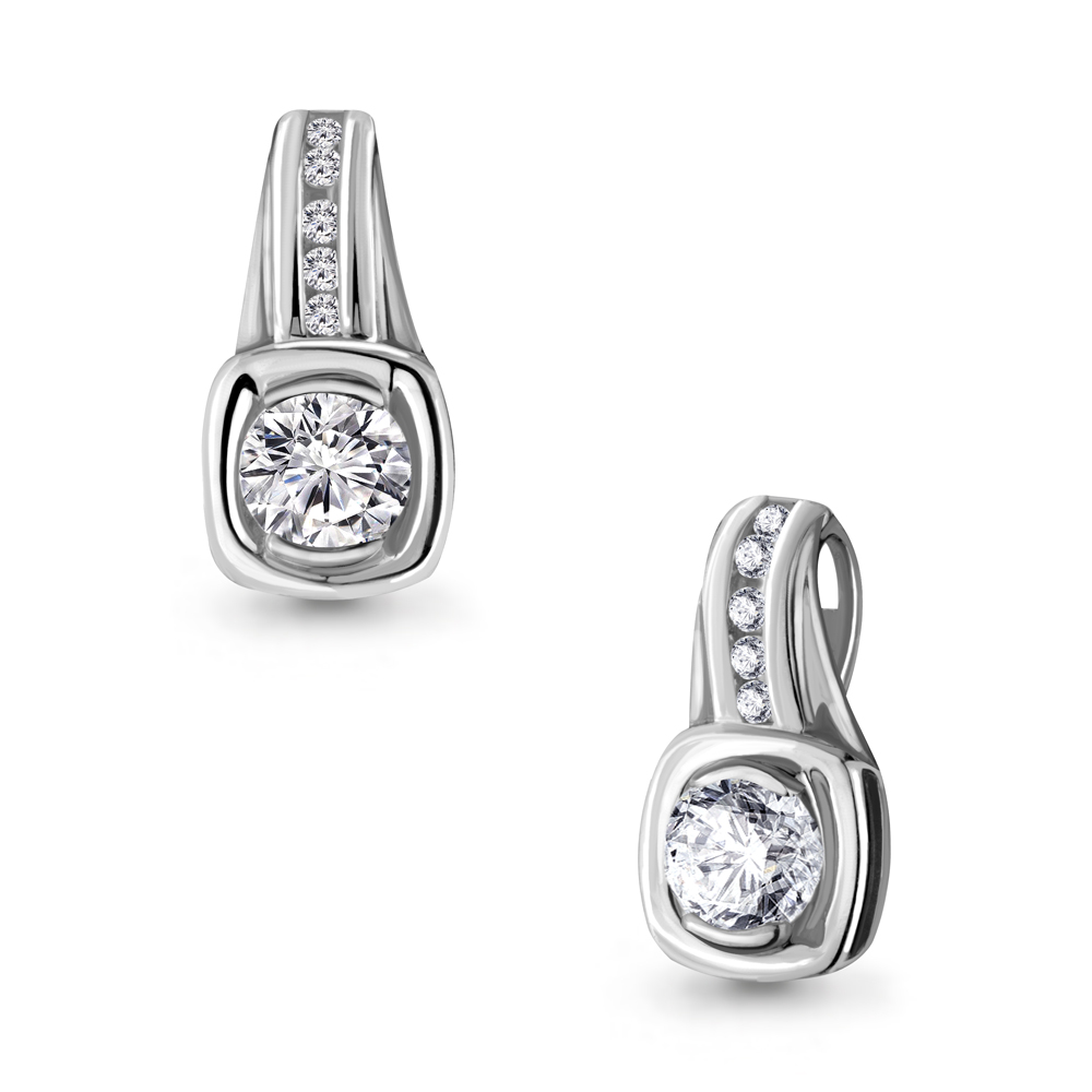 23632А Подвеска из Серебра с фианитами