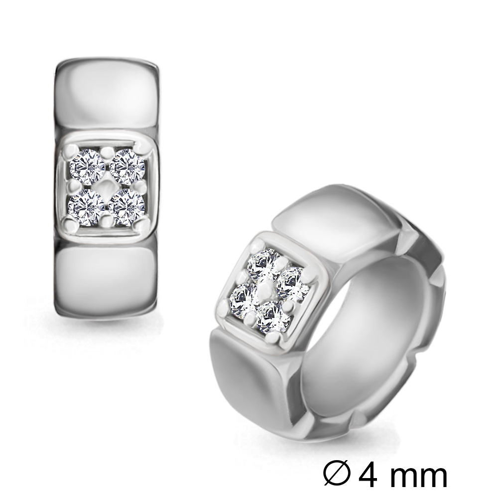 24049А Подвеска из Серебра с фианитами