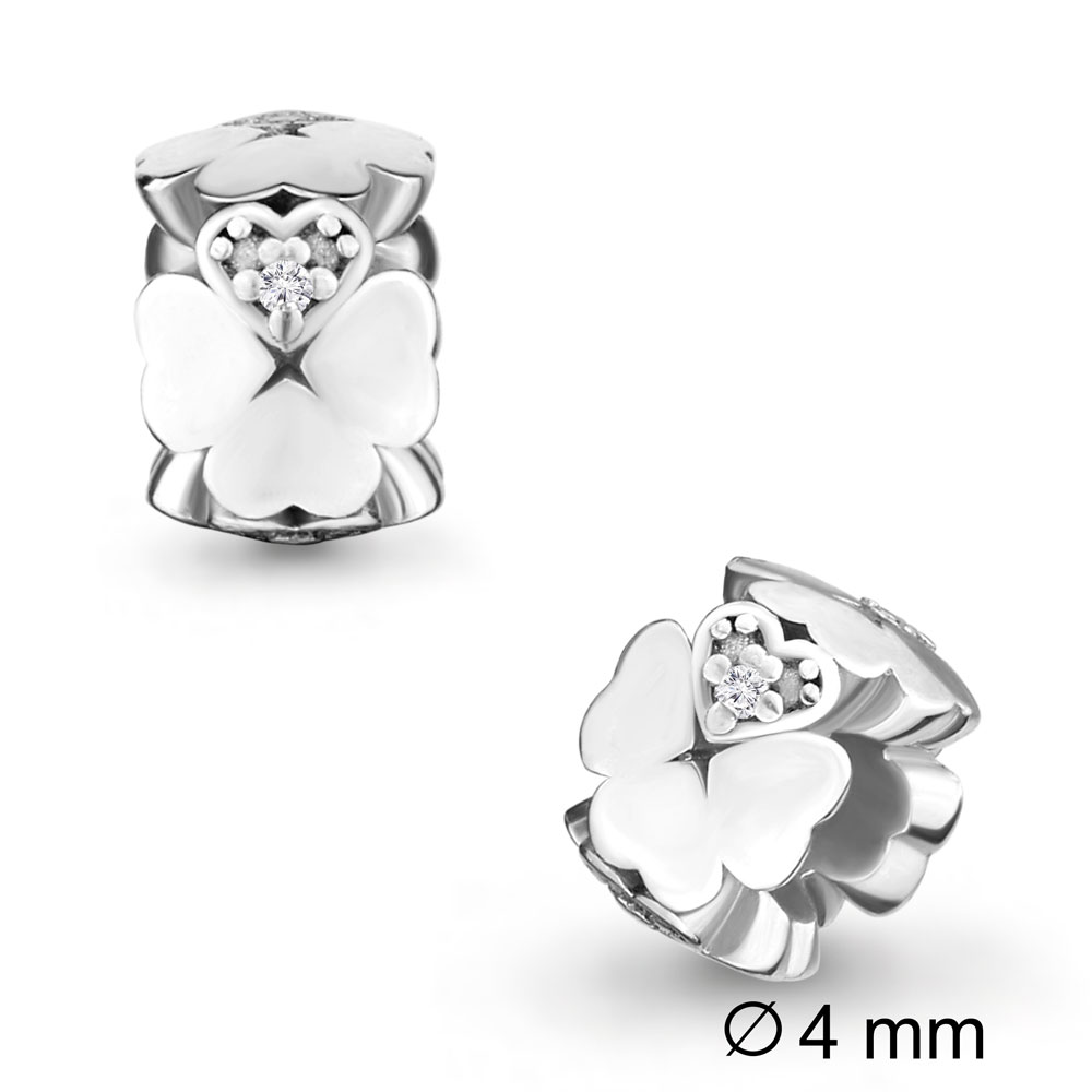 24052А Подвеска из Серебра с фианитами