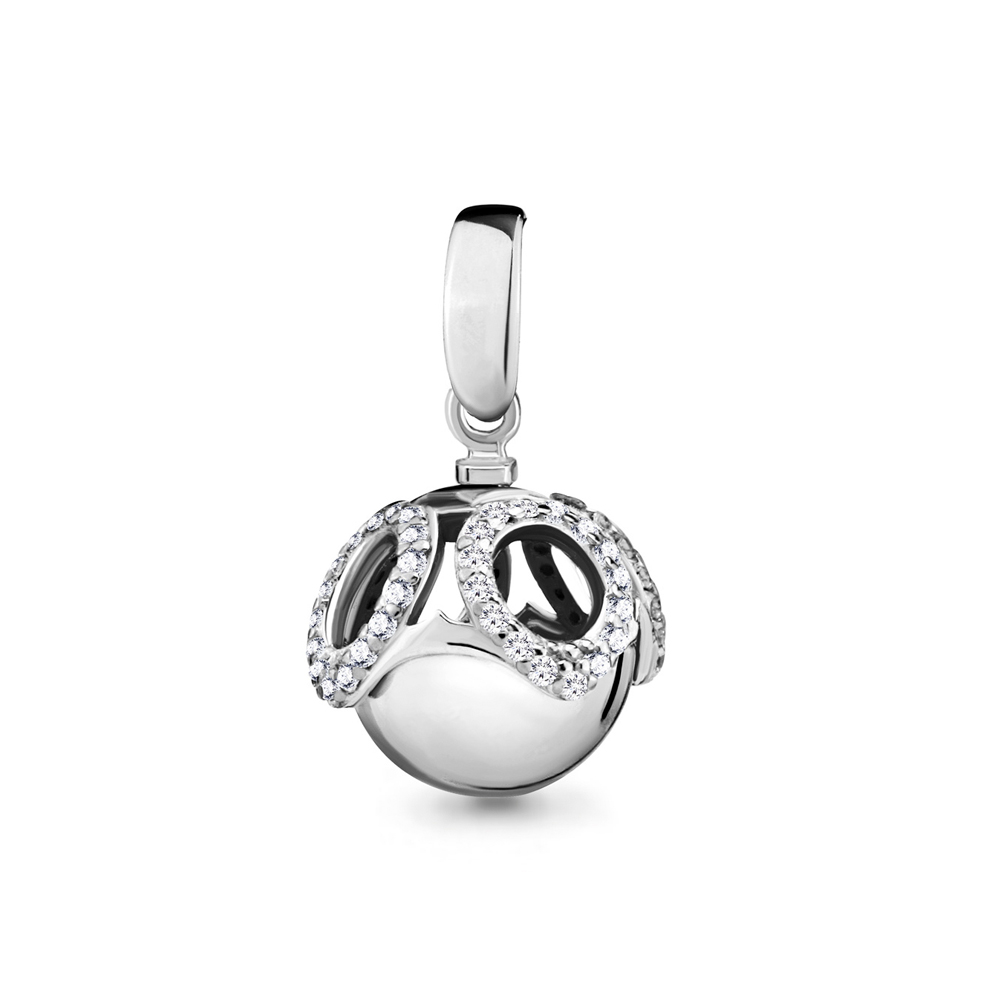 24111А Подвеска из Серебра с фианитами