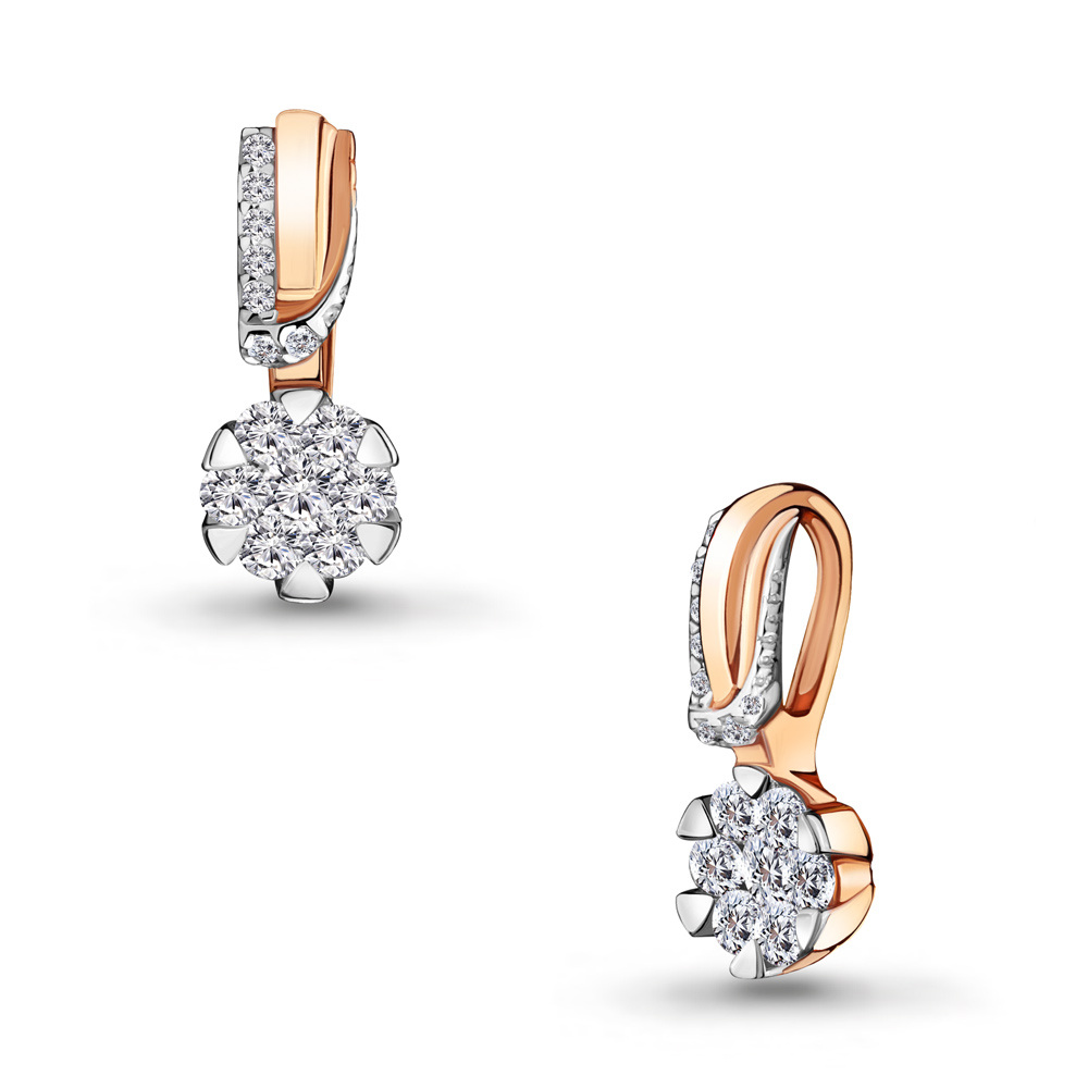 24267А Подвеска из Золота с фианитами