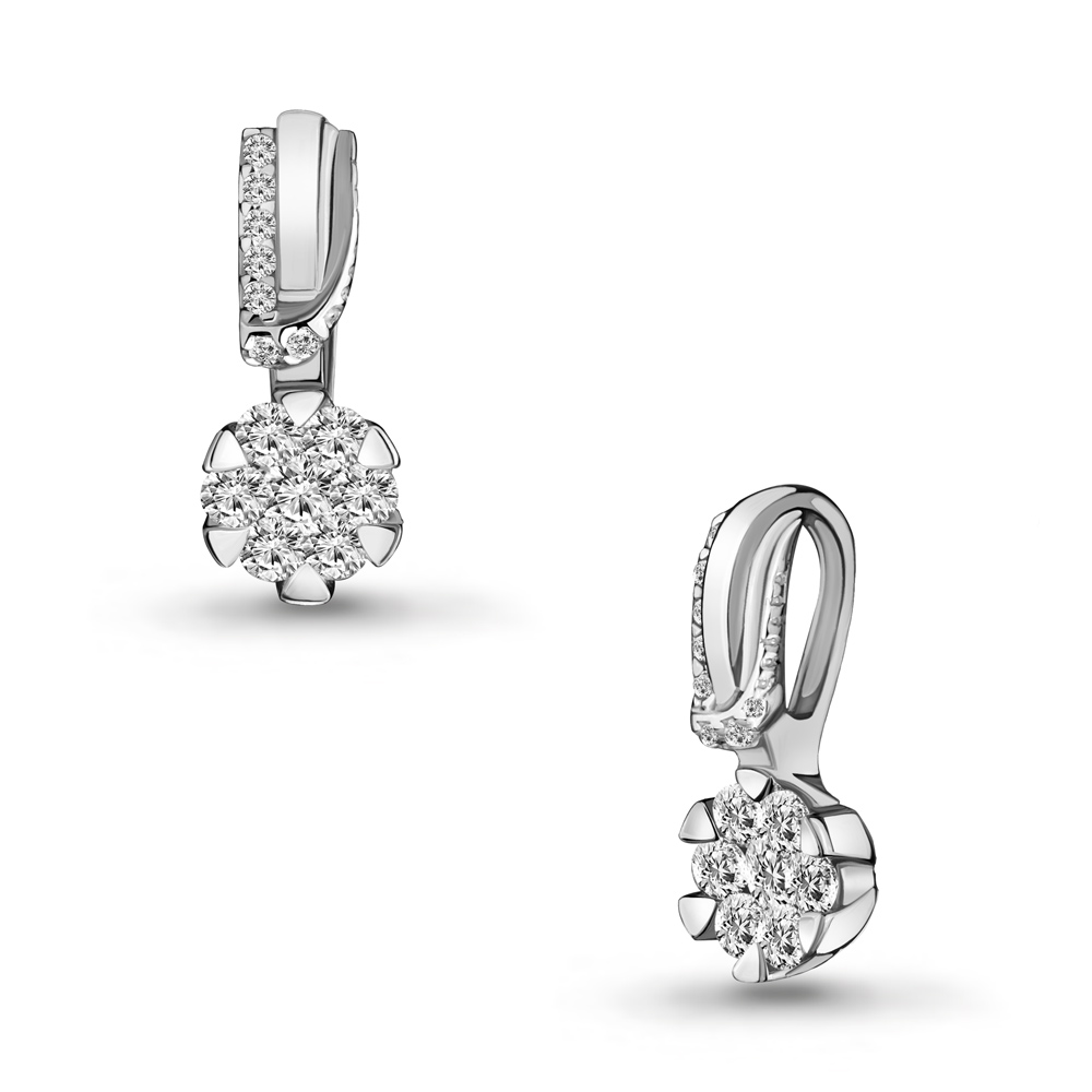 24267А Подвеска из Серебра с фианитами