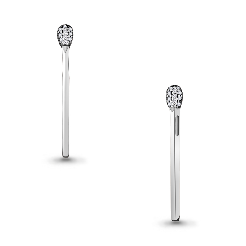 24292А Подвеска из Серебра с фианитами