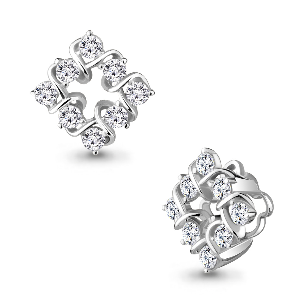 24329А Подвеска из Серебра с фианитами