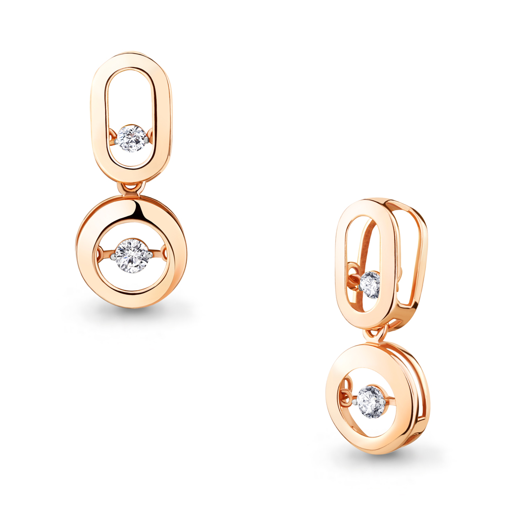 24337 Подвеска из Золота с фианитами