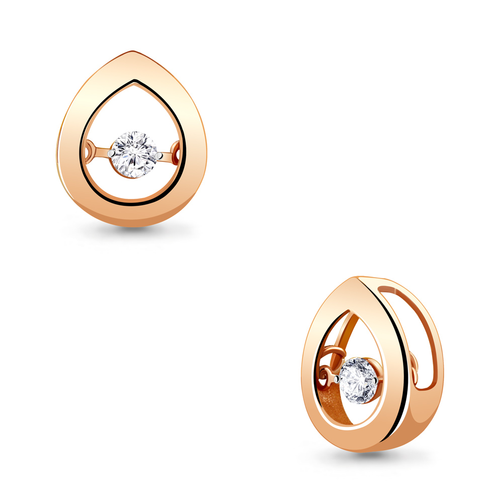 24339 Подвеска из Золота с фианитом