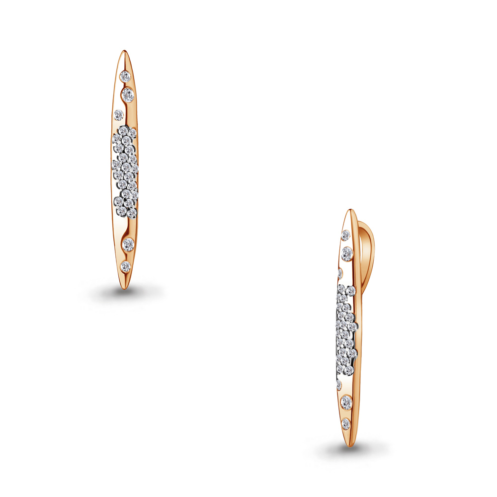 24370А Подвеска из Золота с фианитами