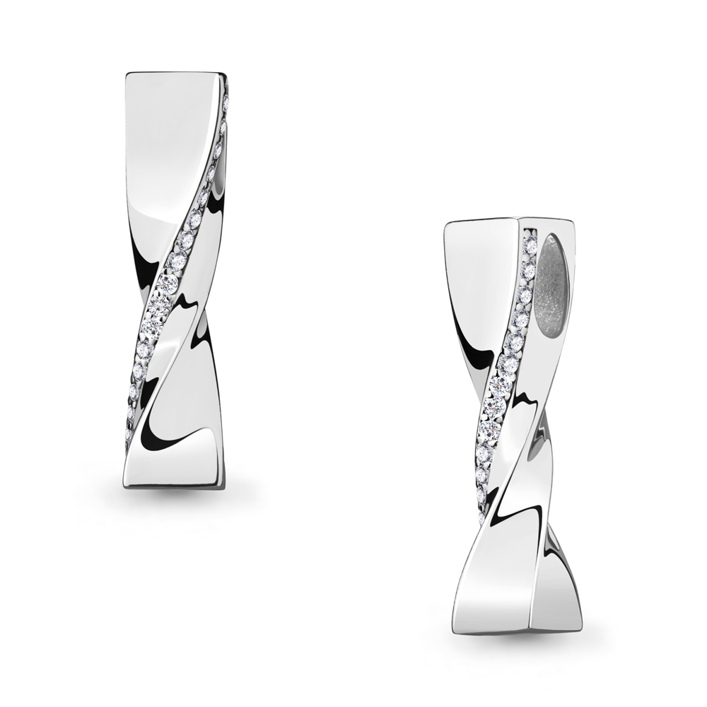 24380А Подвеска из Серебра с фианитами