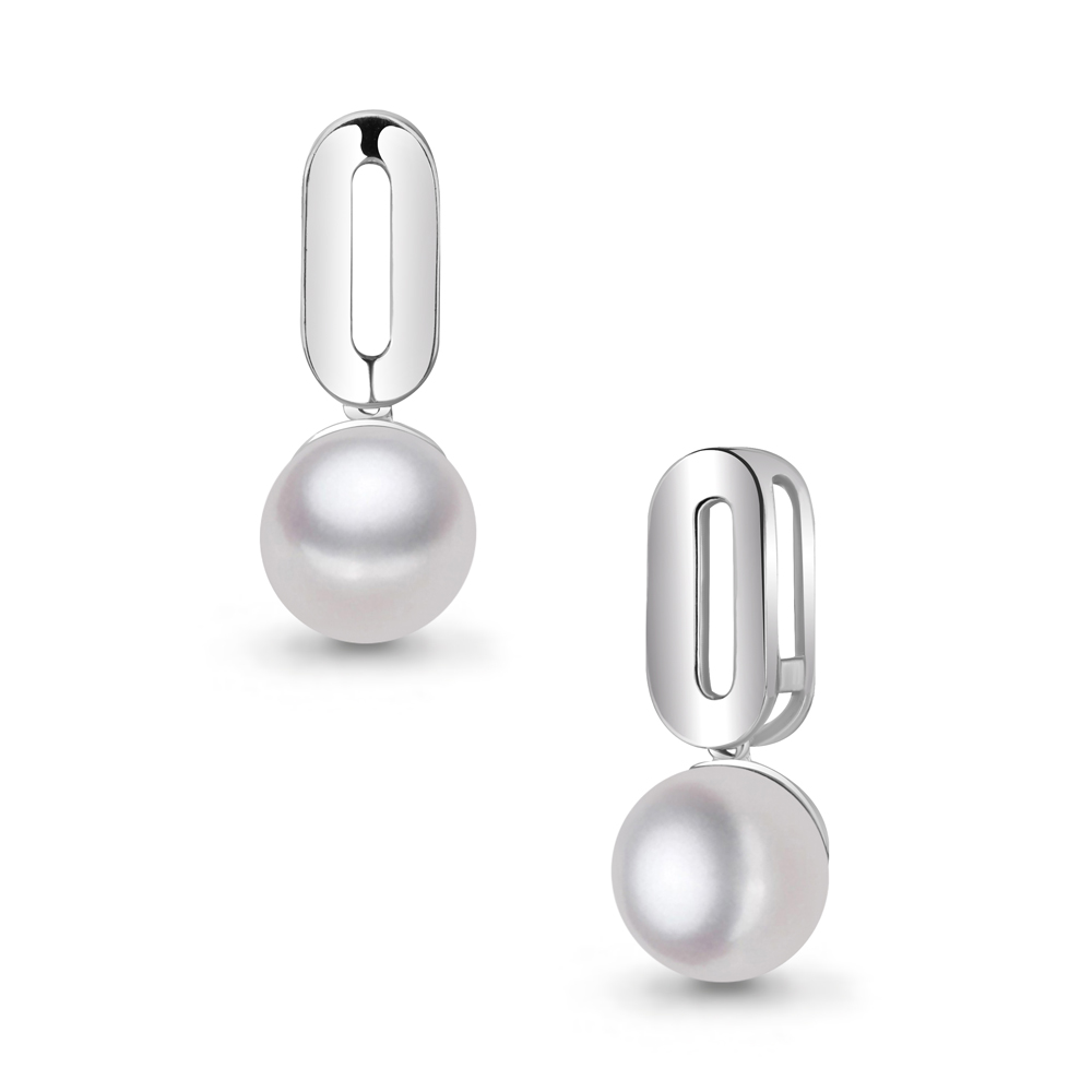 24401 Подвеска из Серебра с хрустальным жемчугом