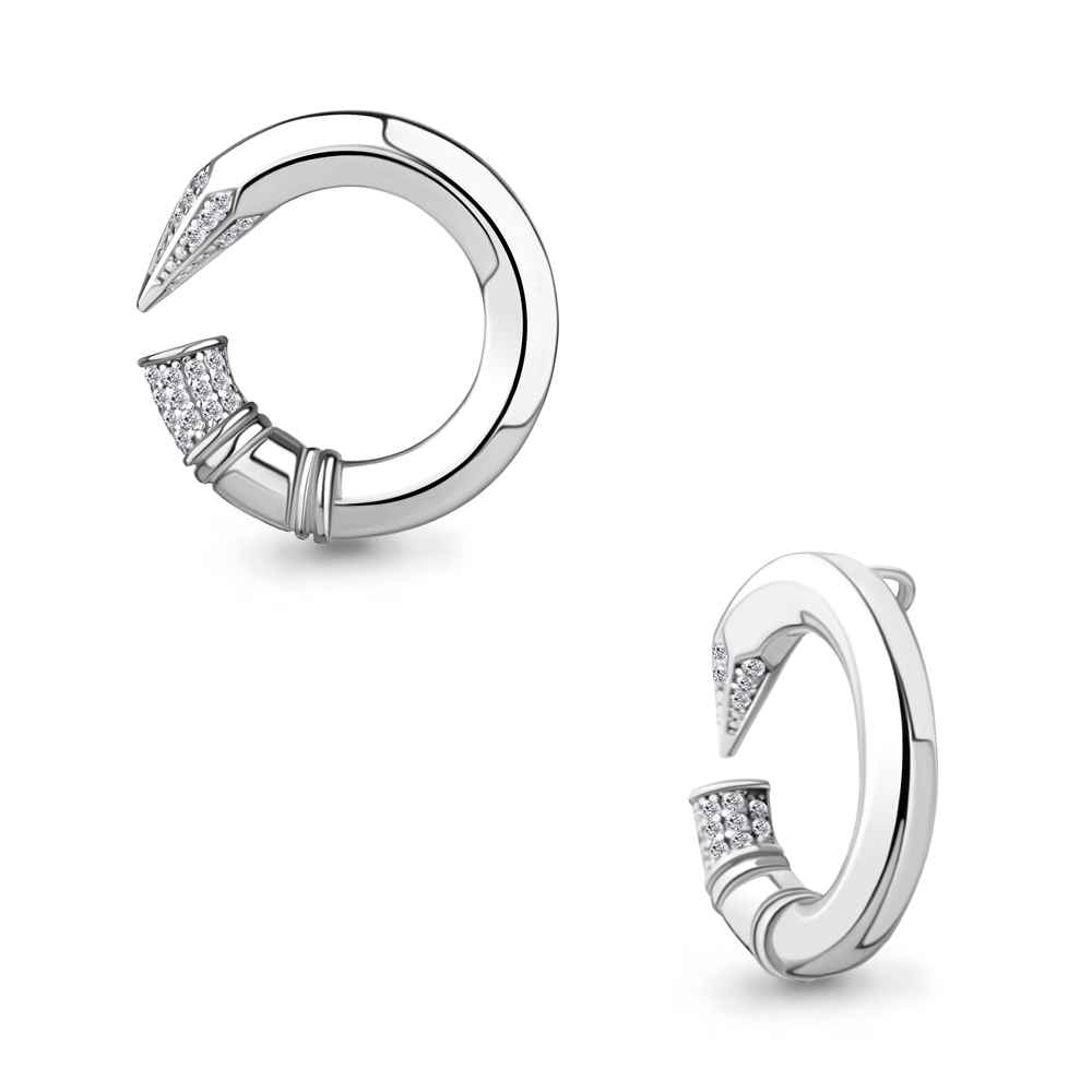 24460А Подвеска из Серебра с фианитами