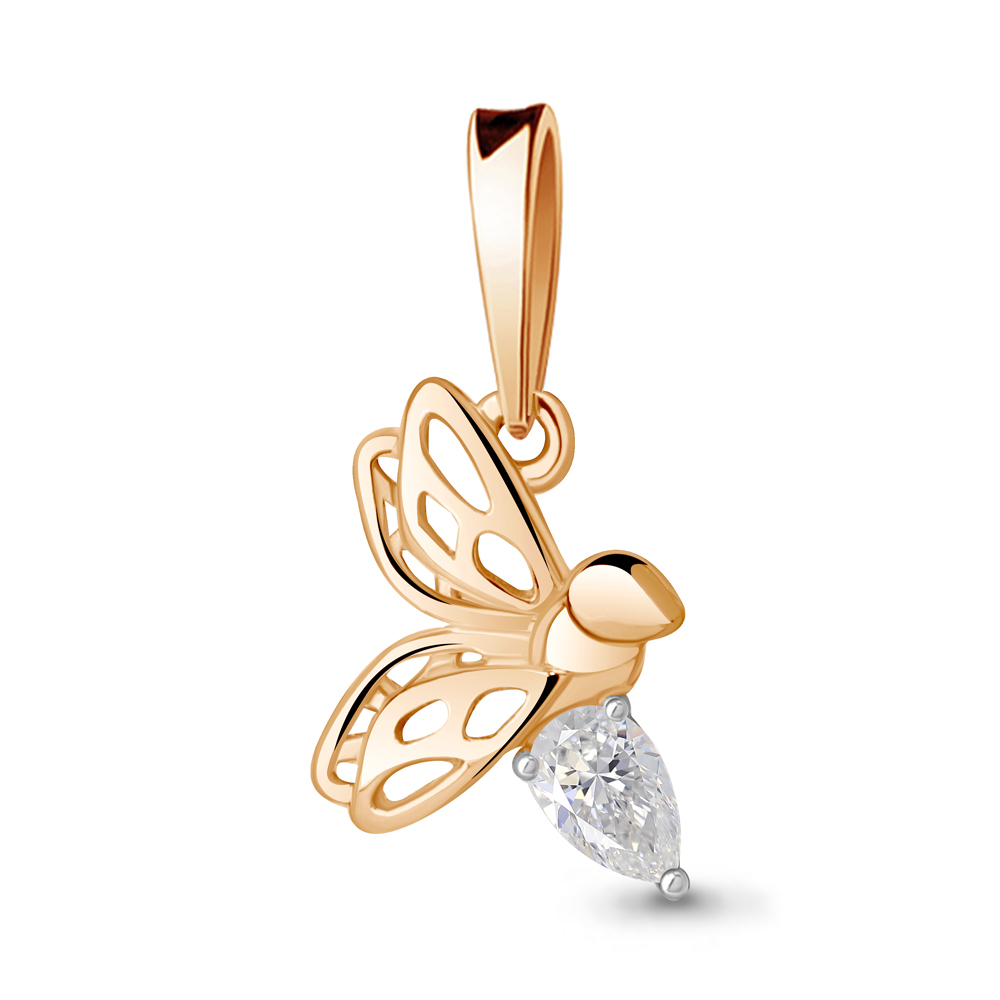 24527 Подвеска из Золота с фианитом
