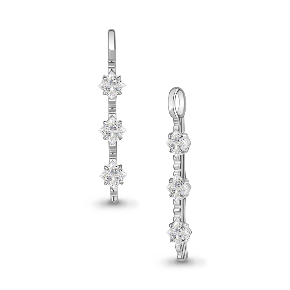 24615 Подвеска из Серебра с фианитами