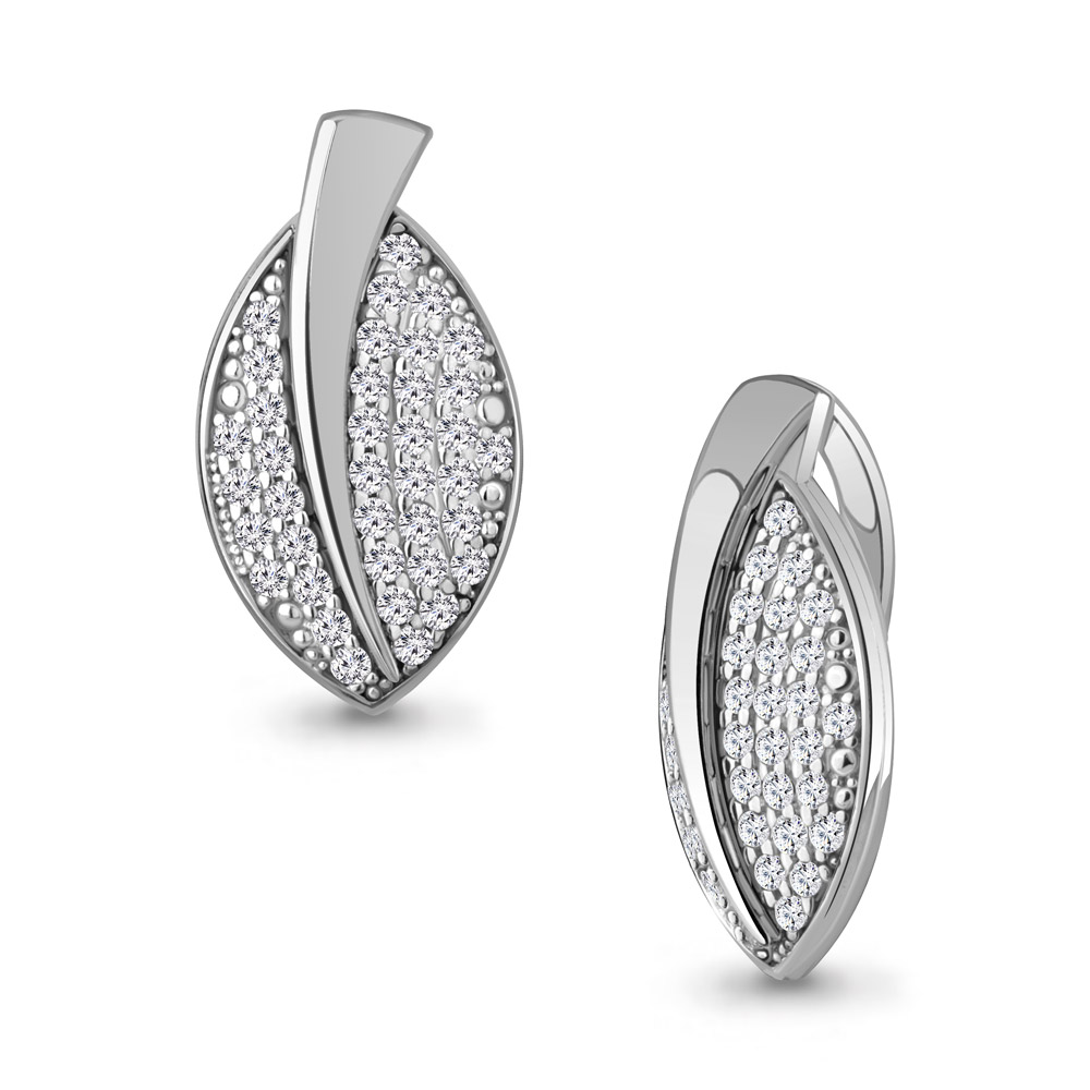 24674А Подвеска из Серебра с фианитами