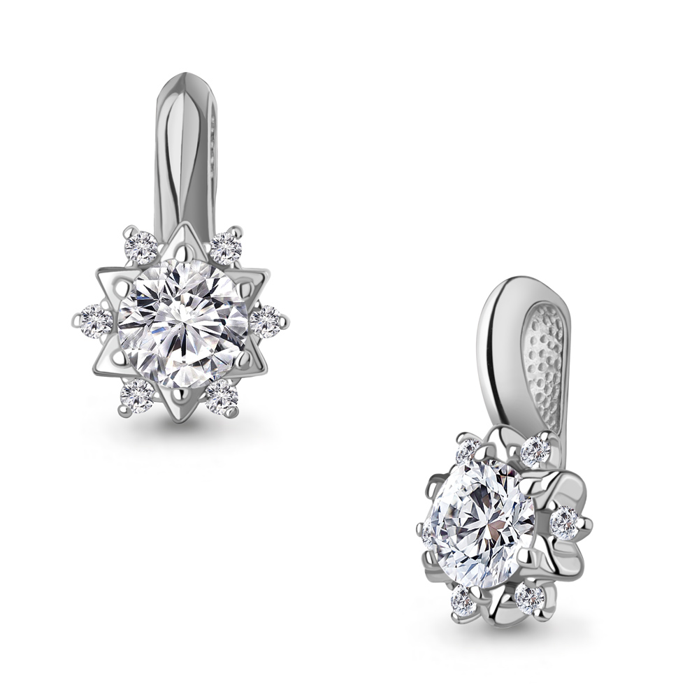 24765А Подвеска из Серебра с фианитами