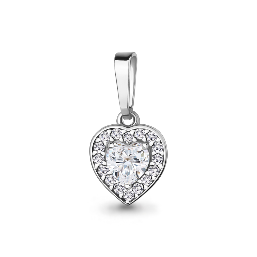 24770А Подвеска из Серебра с фианитами