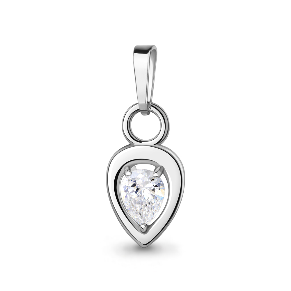 24780 Подвеска из Серебра с фианитом